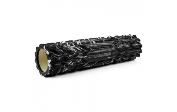 Массажный ролл 45x11 см Live Pro Massage Foam Roller LP8233-BK черный 600_380