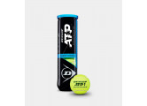 Мяч теннисный Dunlop ATP Championship 4B, 601333, уп.4ш, одобр. ITF, нат.резина,фетр.