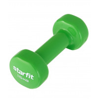 Гантель виниловая Star Fit DB-101 1,5 кг, зеленый