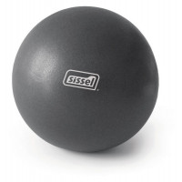 Пилатес-мяч d26см SISSEL Pilates Soft Ball 310.035 серый металлик