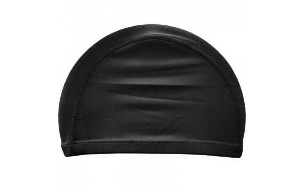 Шапочка для плавания Sportex взрослая текстиль (черная) C33533 600_380
