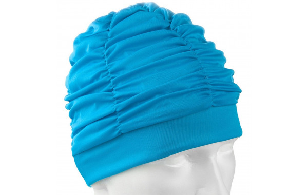 Шапочка для плавания Sportex текстильная (лайкра) E36889-1 голубой 600_380