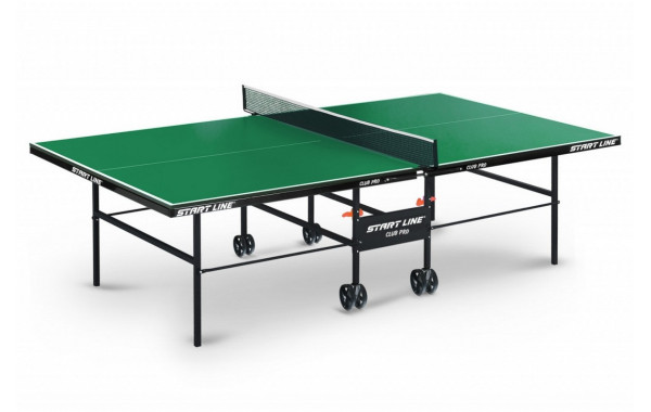 Теннисный стол Start Line Club Pro 16 мм с сеткой Green 600_380