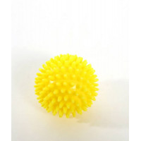 Мяч массажный 6 см BaseFit GB-602 желтый