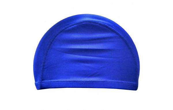 Шапочка для плавания Sportex взрослая текстиль (синяя) C33534 600_380