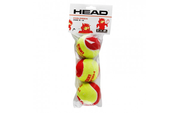 Мяч теннисный Head T.I.P Red (3 шт.) 600_380