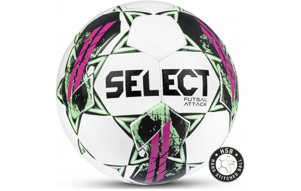 Мяч футзальный Select Futsal Attack V22 Grain" 1073460009 р.4 600_380
