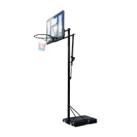 Баскетбольная стойка Unix Line B-Stand-PVC 44"x30" R45 H230-305см BSTS305_44PVCBK