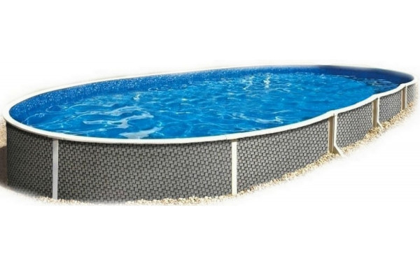 Морозоустойчивый бассейн овальный 550х370х120см Azuro Rattan комплект Standart (фильтр Poolmagic) 54132 600_380