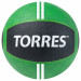 Медбол 6кг, d25,4см, резина Torres AL00236 зелено-черный 75_75