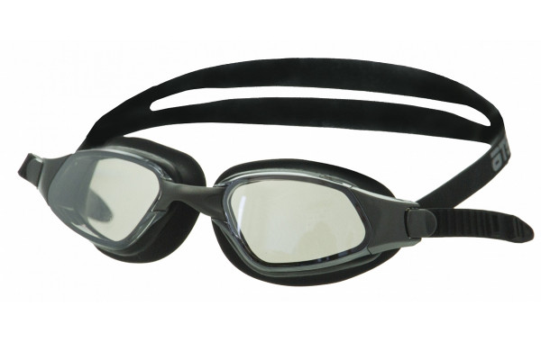 Очки для плавания Atemi B301M черный, зеркальные 600_380