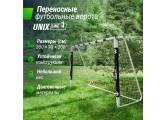Ворота футбольные переносные Unix Line стальные 300x200см FGSL300_200PT