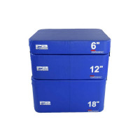 Набор плиобоксов Perform Better Extreme Foam Plyobox Set 3 3401 синий 15 см, 31 см, 46 см, синий
