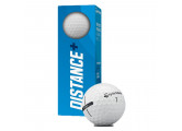 Мяч для гольфа TaylorMade Distance N7608601, 3 шт, белый