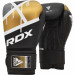 Перчатки тренировочные RDX BGR-F7BGL-16OZ черный\золотой 75_75