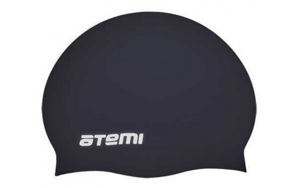 Шапочка для плавания Atemi SC101 силикон, черный 600_380