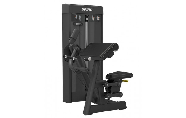 Бицепс машина Spirit Fitness SP-4307 600_380