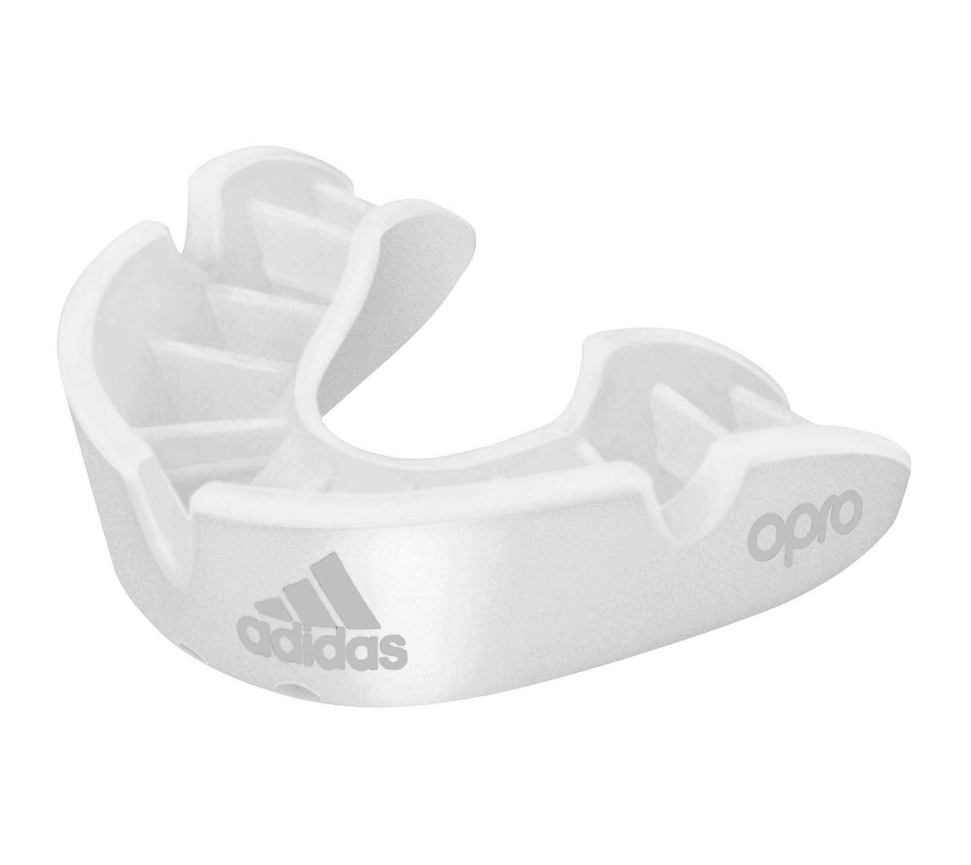 Капа одночелюстная Adidas adiBP31 Opro Bronze Gen4 Self-Fit Mouthguard белая 2000_1781