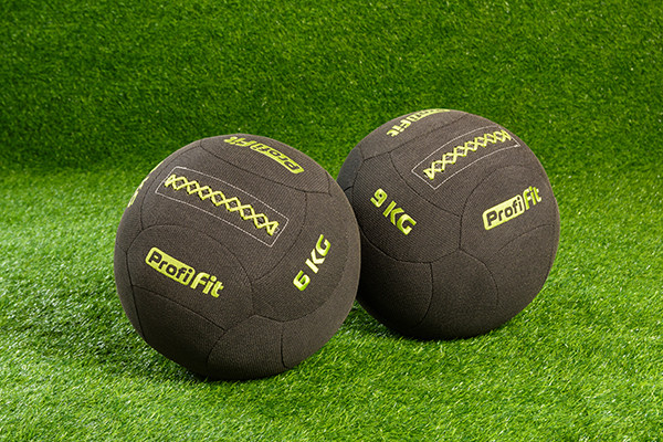 Медицинбол набивной кевларовый Profi-Fit (Kevlar Wallball) 6 кг 600_400