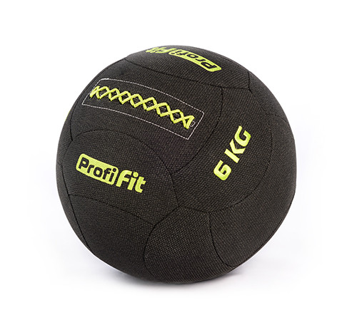 Медицинбол набивной кевларовый Profi-Fit (Kevlar Wallball) 6 кг 500_435