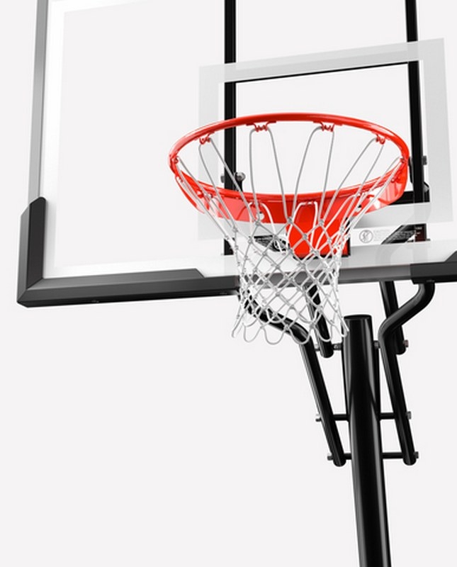 Баскетбольная стойка мобильная Spalding Platinum 60" акрил 6C1562CN 645_800