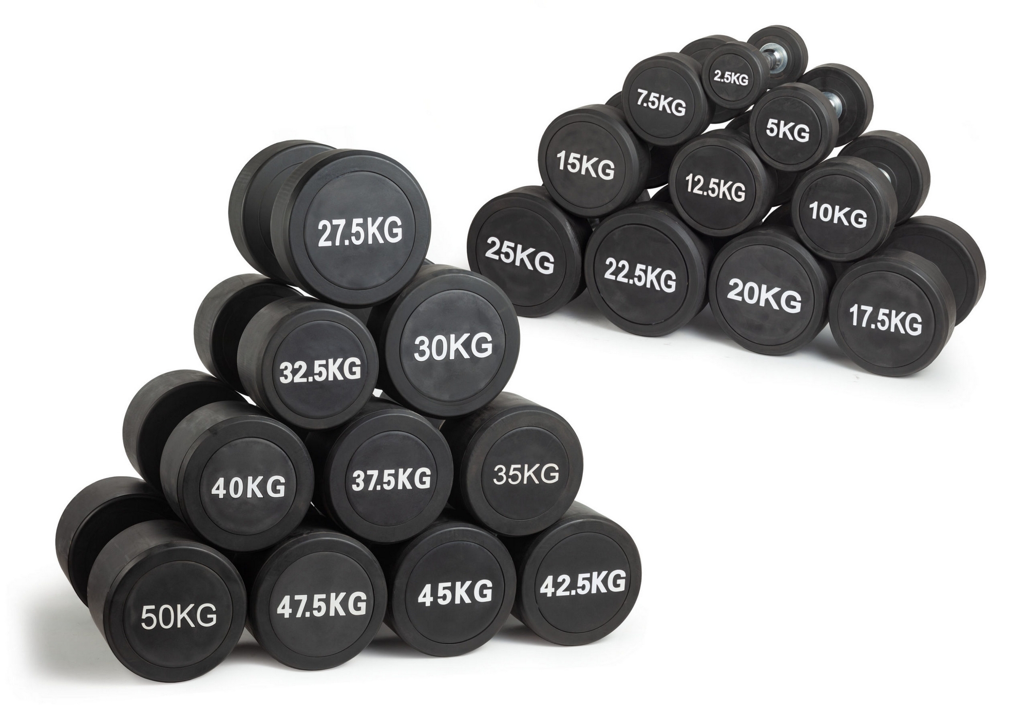 Гантель неразборная круглая 27,5 кг VictoryFit VF-R275 2000_1397