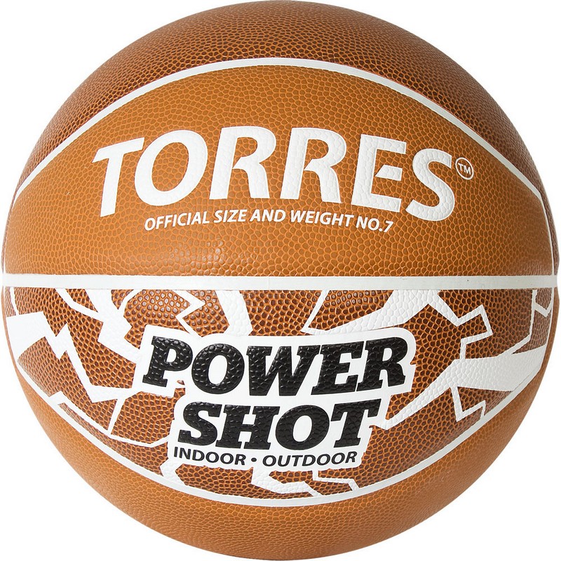 Мяч баскетбольный Torres Power Shot B32087 р.7 800_800