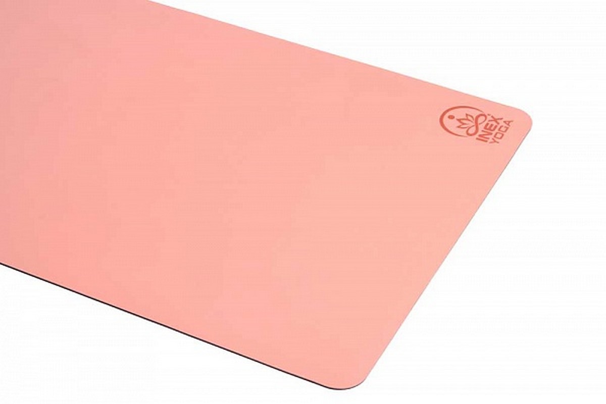 Коврик для йоги 185x68x0,4 см Inex Yoga PU Mat полиуретан PUMAT-PEACH персиковый 1200_800