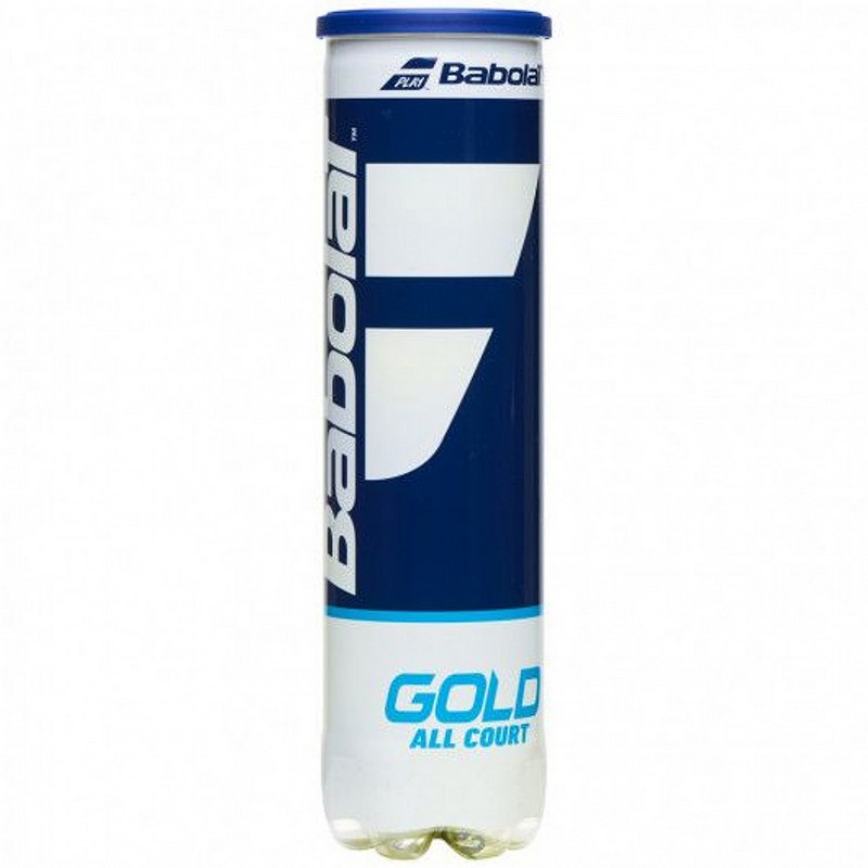 Мяч теннисный Babolat Gold All Court X4 502085 4 шт 800_800