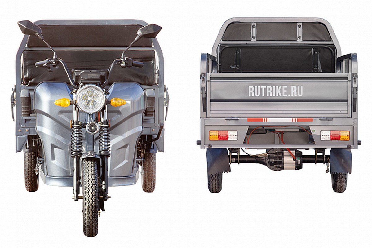 Грузовой электротрицикл RuTrike Мастер 1500 60V1000W 024452-2793 темно-синий матовый 1200_800