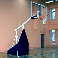 Стойка баскетбольная игровая мобильная складная с гидромеханизмом вынос 165 см, с противовесами Atlet IMP-A18L 120_120